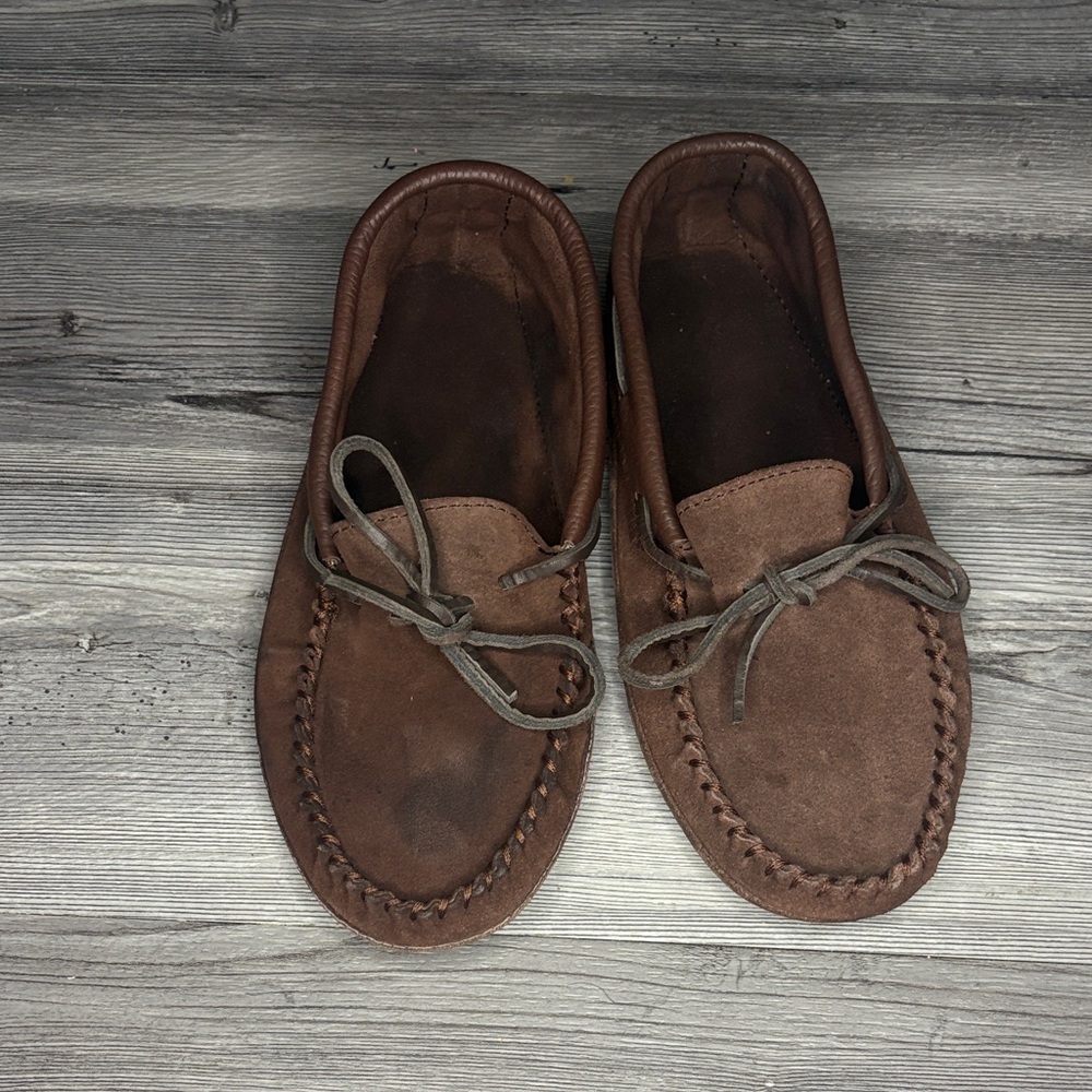 Laurentian Chief Men's Choco Suede Brown Leather Loafers